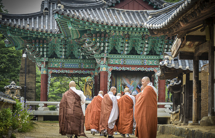 Уединение в Буддийском храме